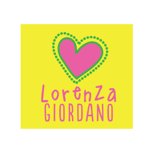 Tarjetas Corazon Punteado Amarillo